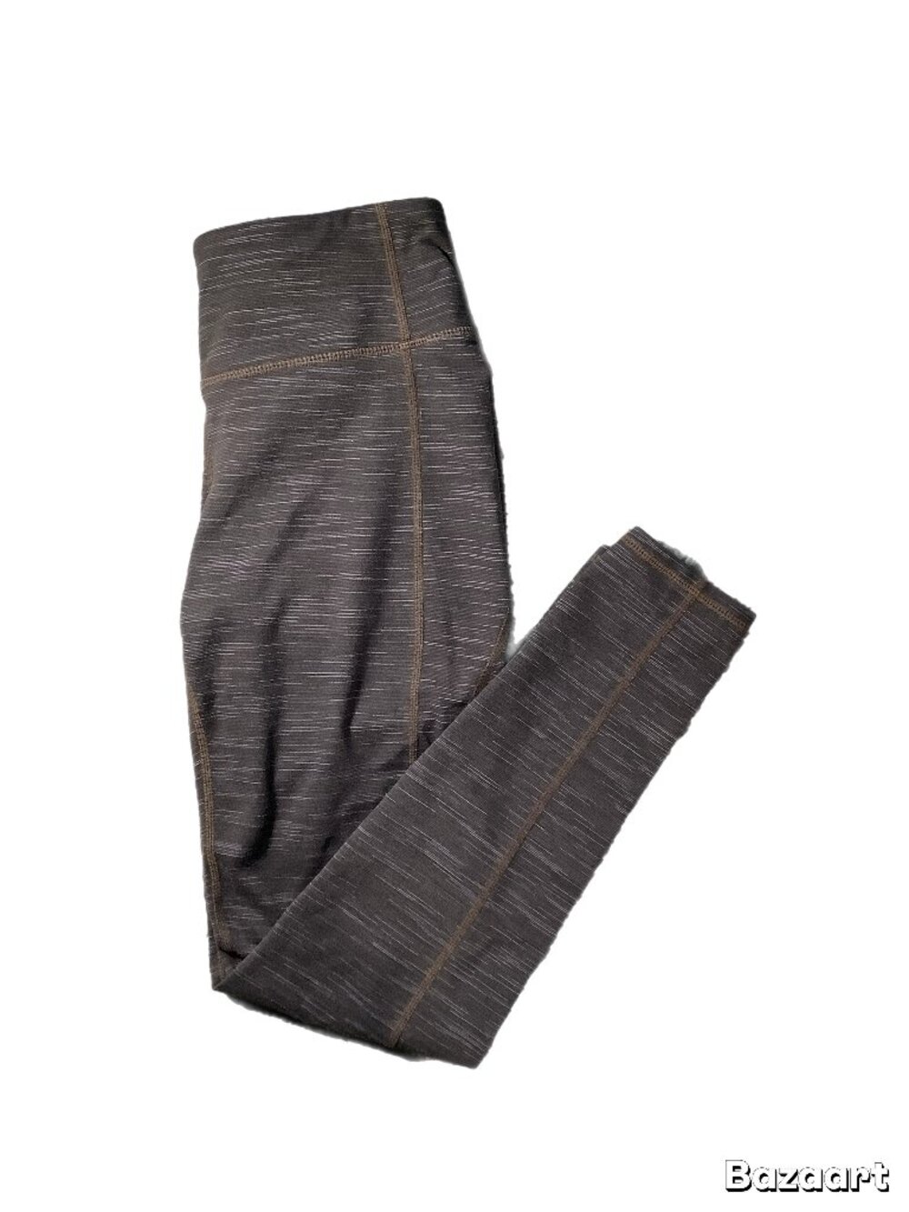 Athleta Heathered Gray Brown Leggings Women’s M Athletic Yoga Pants
